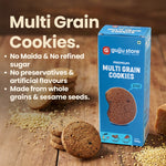 Gujju Store Multigrain Cookies – A Wholesome Treat with the Goodness of Millets | 150g.