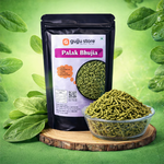 Spinach (Palak) Bhujiya – A Crispy, Wholesome Delight! | 90g.