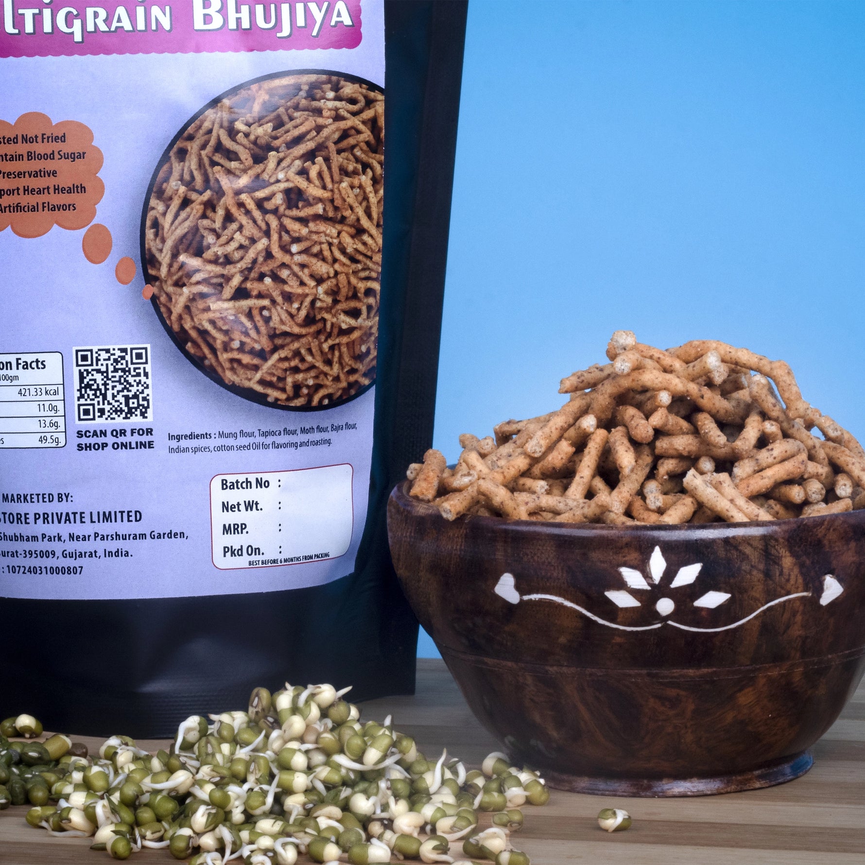 Multigrain Bhujiya