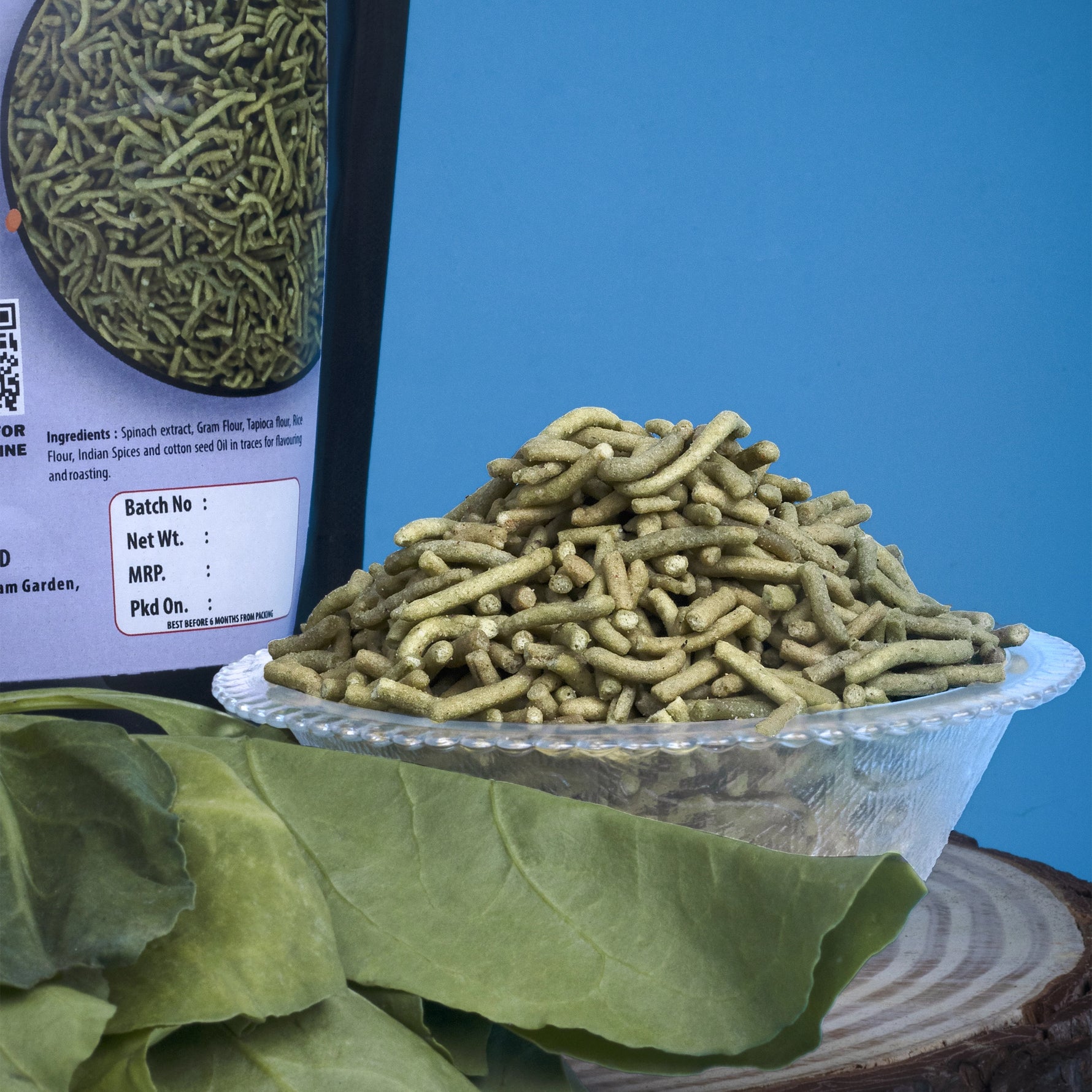 Spinach (Palak) Bhujiya