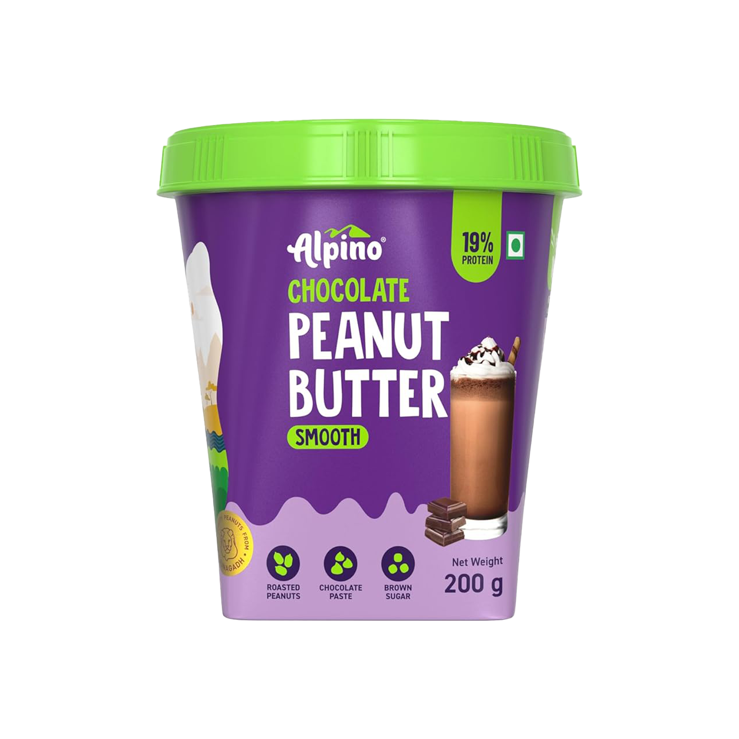 Alpino Chocolate Peanut Butter Smooth 200 G