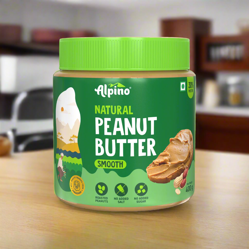 Alpino Natural Peanut Butter Smooth 400 KG