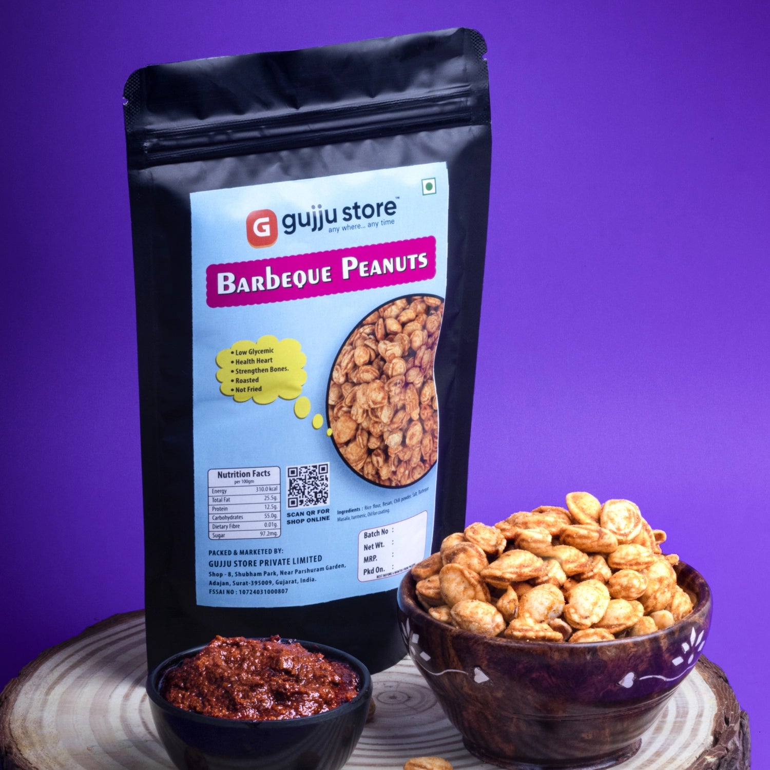 Barbeque Coated Peanuts – Roasted, Crunchy & Flavor-Packed