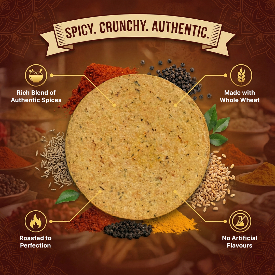 Masala Khakhra | Gujju Store | 200g.