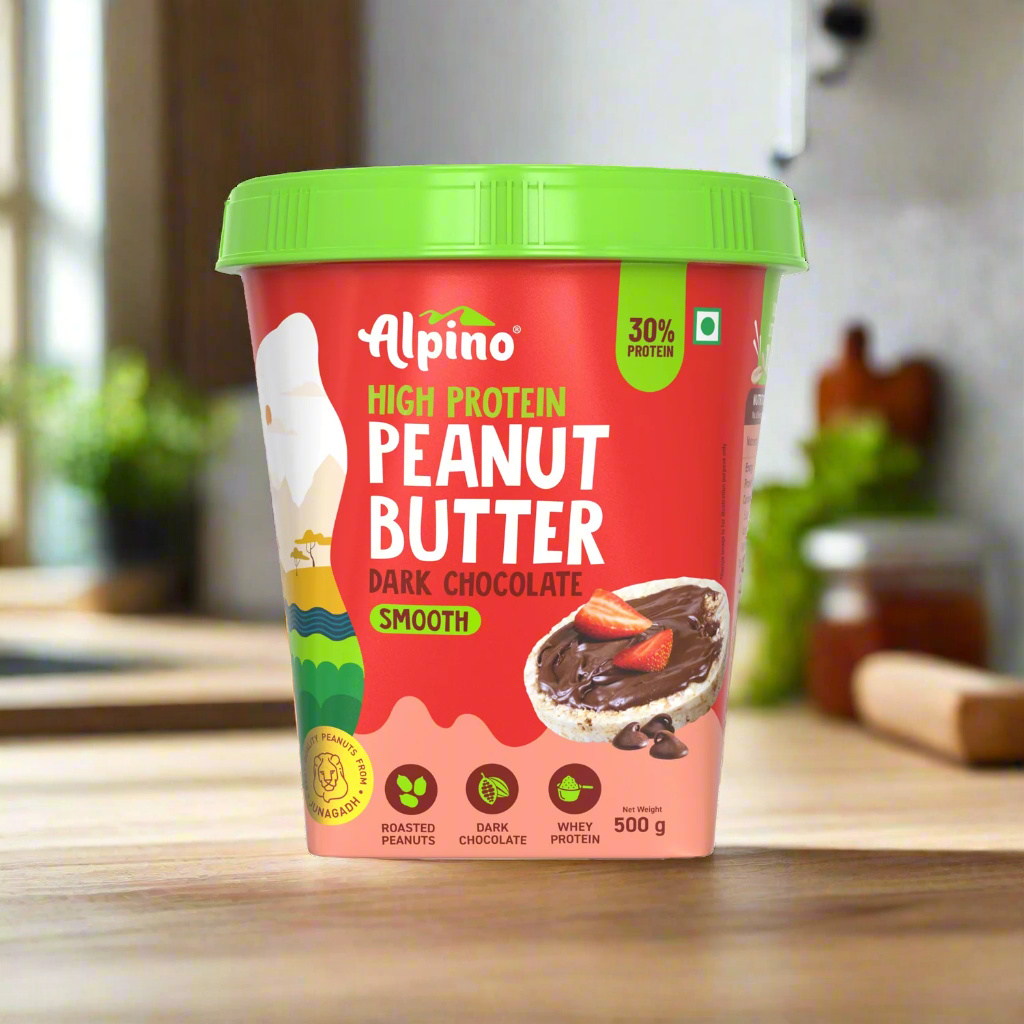 Alpino High Protein Dark Chocolate Peanut Butter Smooth 500 G