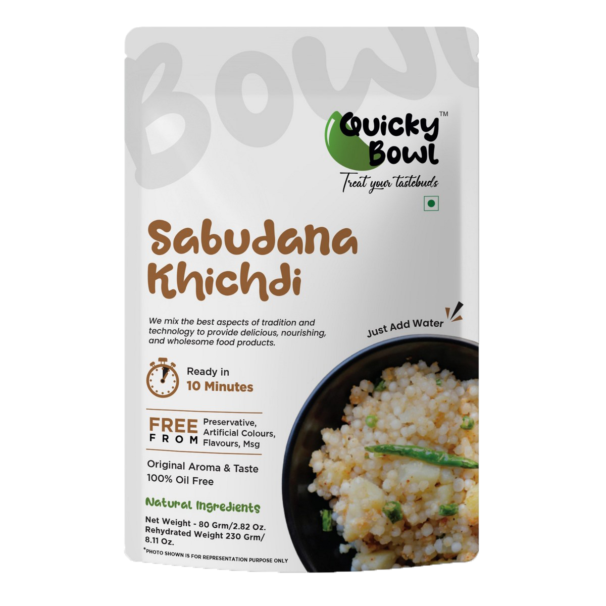 Sabudana Khichdi | Quicky Bowl