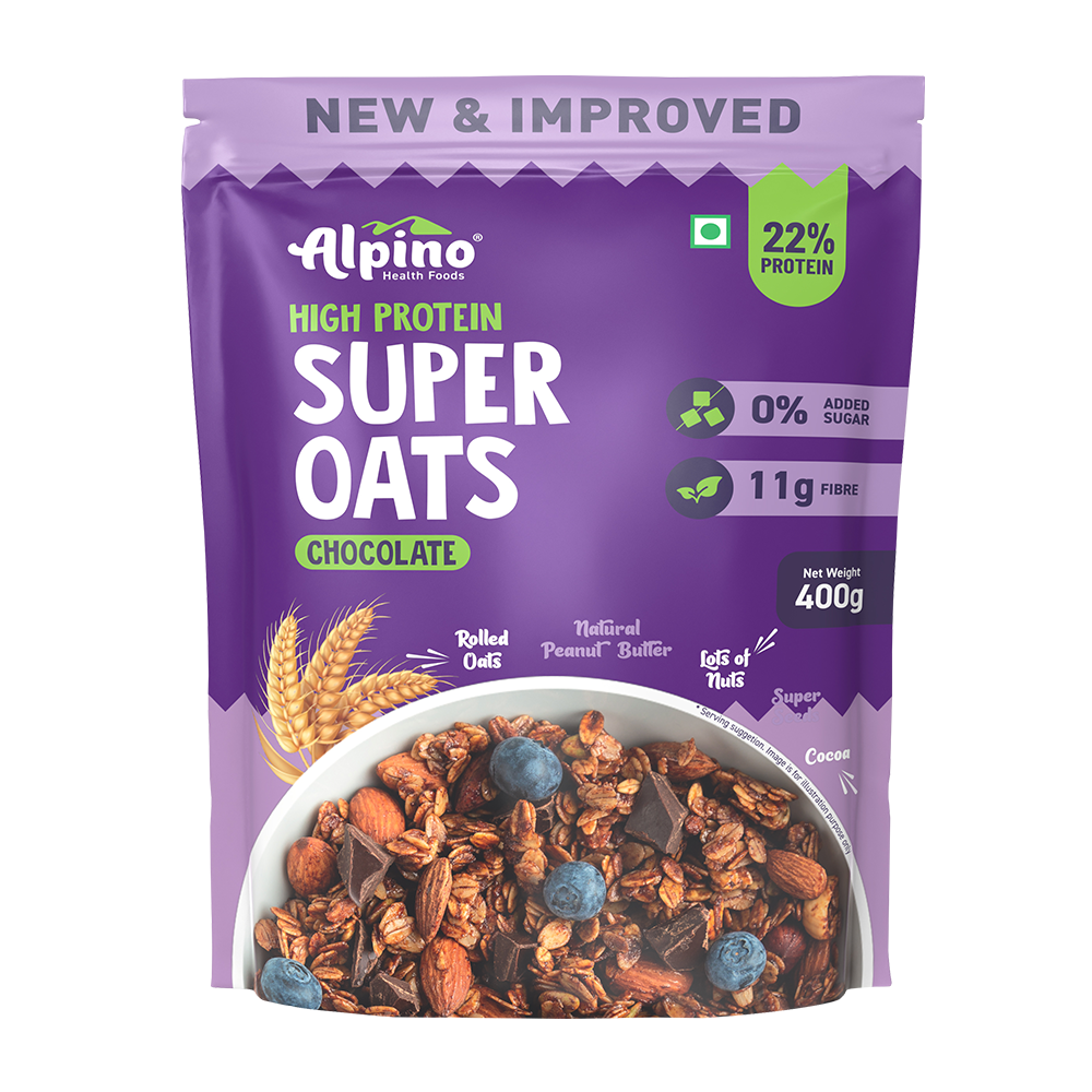 Alpino High Protein Super Oats Chocolate 400 G