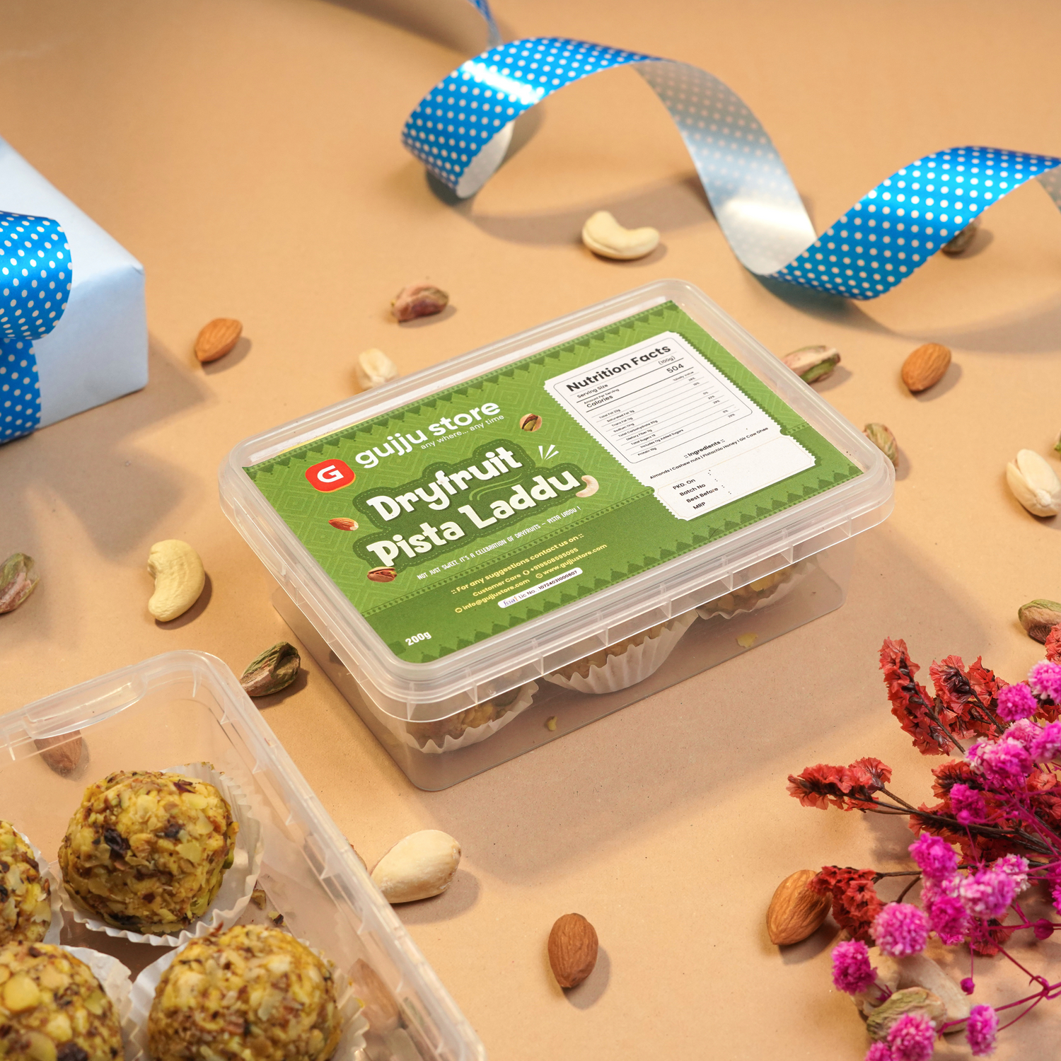 Pista laddu | 200g.