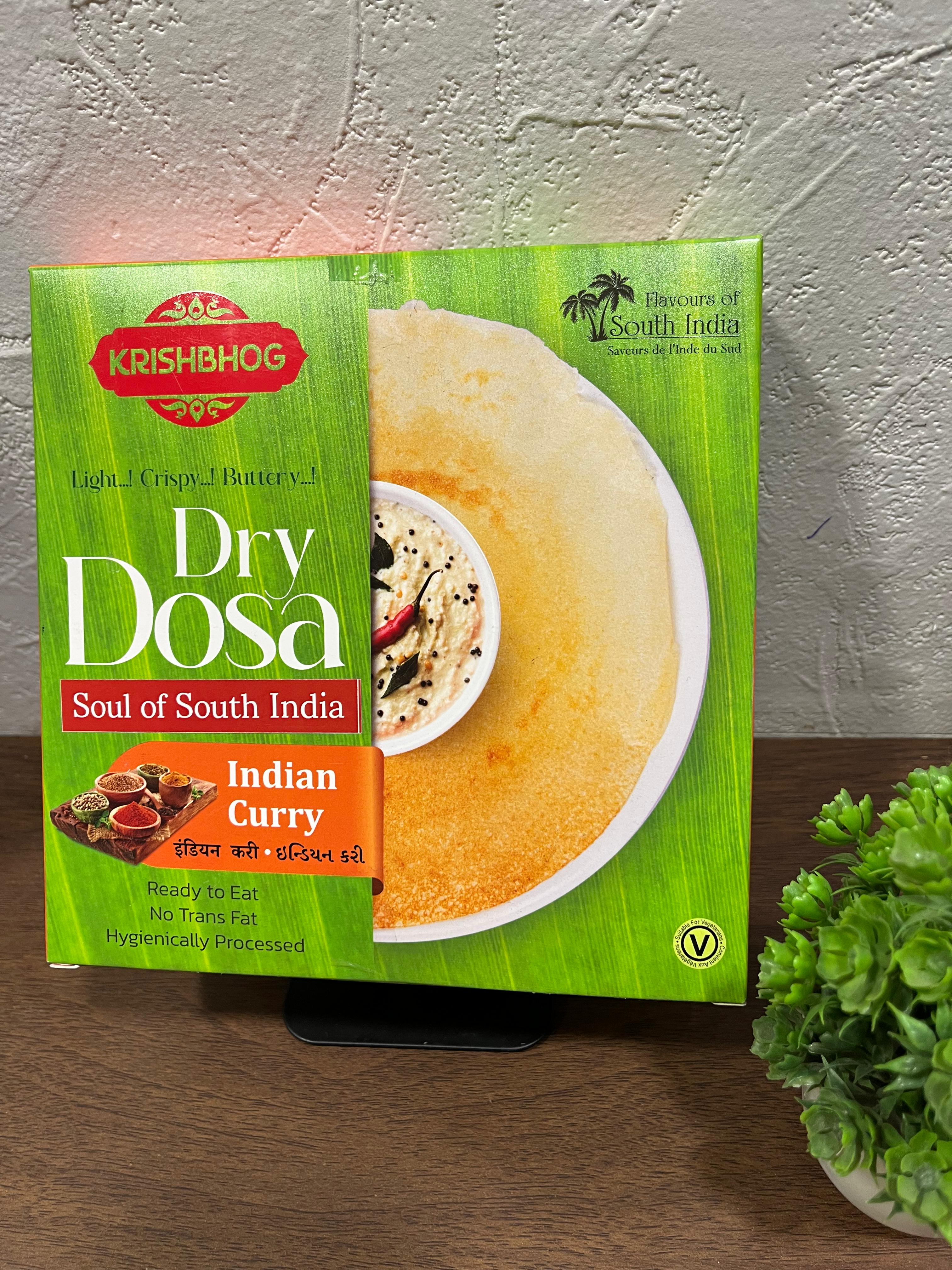 KRISHBHOG Dry Dosa Indian Curry